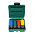 Hlavice 1/2" na kola 4ks - 17-19-21-22mm