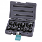 Hlavice rázové sada 1/2" černé 9ks TORX IMPACT