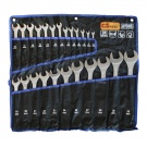 Klíče očkoploché 6-32mm - 24ks plachta CrV