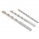 Vrtáky vidiové 3ks - 5-6-8mm stopka 3-hran