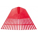Hrábě vějíř plast 450mm 20 lamel