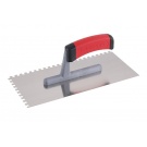 Hladítko 280x130mm NEREZ zub E6 gumová rukojeť