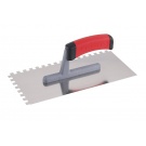 Hladítko 280x130mm NEREZ zub E8 gumová rukojeť