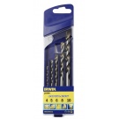 Vrtáky Cordless MULTI 4-10mm 5ks v plastové krabičce