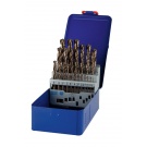 Vrtáky sada COBALT - 25ks - 1-13mm - plechový box