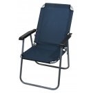 Židle kempingová modrá skládací LYON