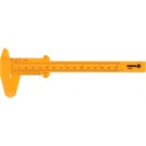 Měřítko posuvné 150/0,1mm plastové