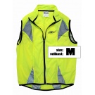 Vesta reflexní M na zip žlutá S.O.R.