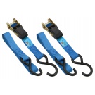 Popruh s ráčnou a háky - 4,5m / 25mm - 250daN TÜV - 2ks