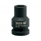 Hlavice rázová 1/2" - 10mm černá IMPACT