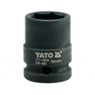 Hlavice rázová 1/2" - 19mm černá IMPACT