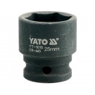 Hlavice rázová 1/2" - 25mm černá IMPACT