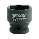 Hlavice rázová 1/2" - 28mm černá IMPACT