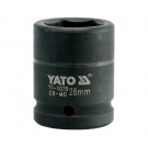 Hlavice rázová 3/4" - 28mm černá IMPACT
