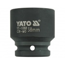 Hlavice rázová 3/4" - 38mm černá IMPACT