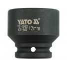 Hlavice rázová 3/4" - 42mm černá IMPACT