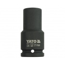 Hlavice rázová 3/4" - 21mm černá prodloužená IMPACT