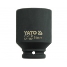 Hlavice rázová 3/4" - 46mm černá prodloužená IMPACT