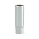 Hlavice 1/2" 17mm prodloužená 76mm CrV