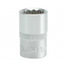 Hlavice 1/2" 17mm 12tihran CrV