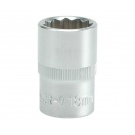 Hlavice 1/2" 18mm 12tihran