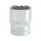 Hlavice 1/2" 24mm 12tihran CrV