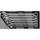 Klíče očkoploché 22-32mm - 6ks CrV /do vozíku/