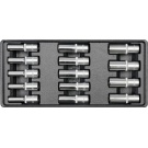Hlavice sada 1/2" 8-21mm 14ks /do vozíku/