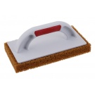 Hladítko plastové houba hrubá rastr 250x130x30mm