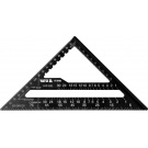 Trojúhelník ALU multifunkční 180mm - černý