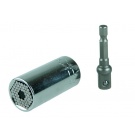 Hlavice 3/8" univerzální 7-19mm + adaptér